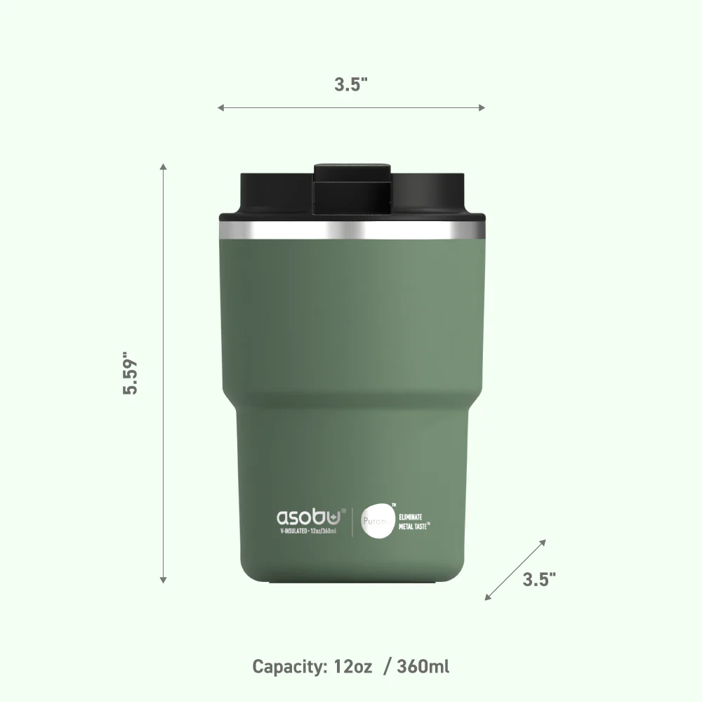 Basil Green Coffee Express Tumbler - Image 6