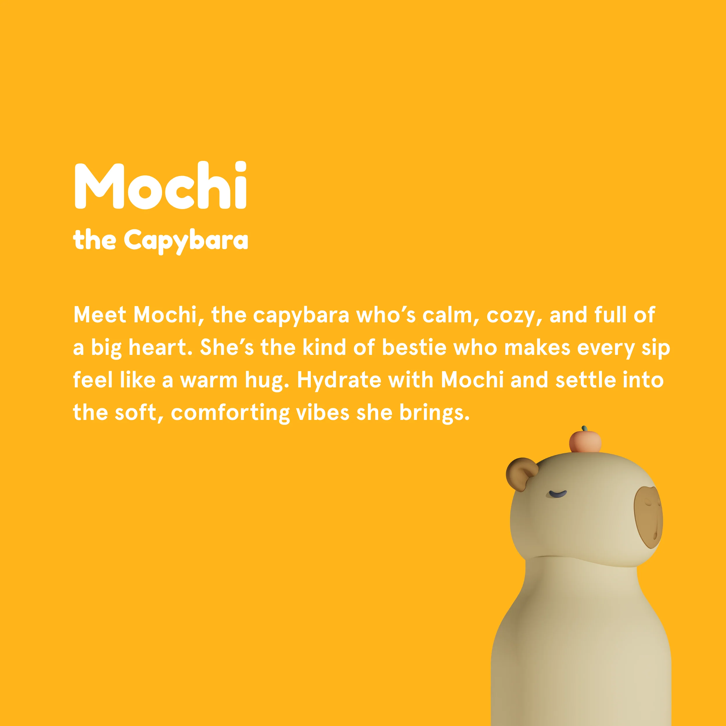 Capybara Bestie Bottle - Image 2