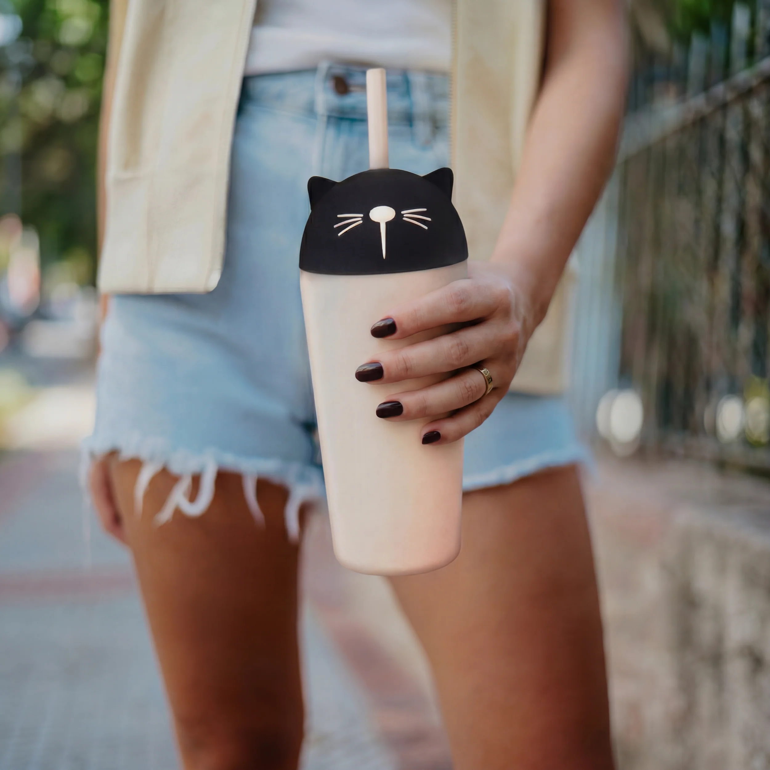 Cat Bestie Sippy Tumbler - Image 3