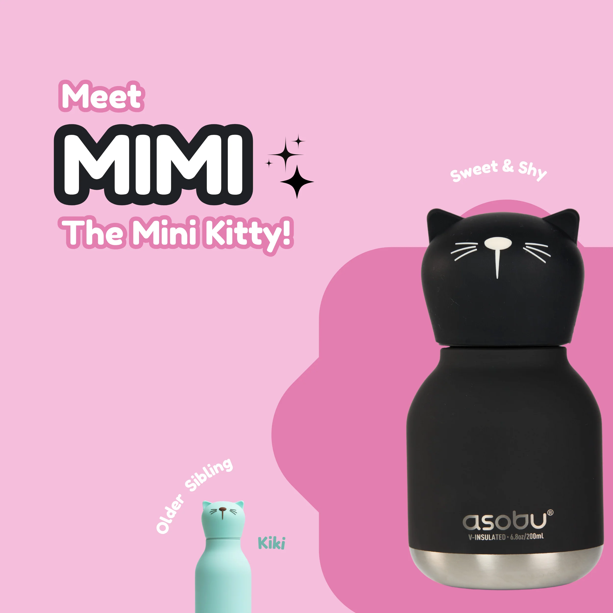 Mini Kitty Bestie Bottle - Image 3