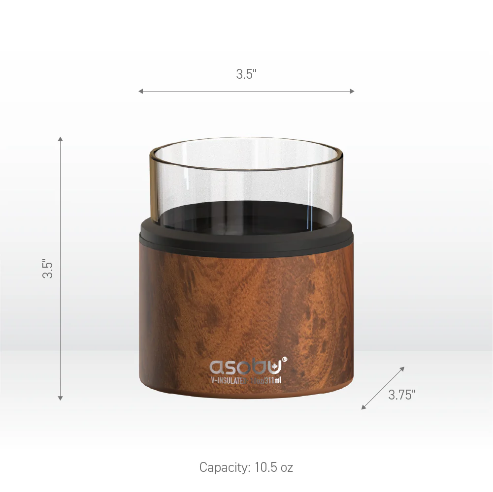 Natural Wood Whiskey Insulated Sleeve - Image 6