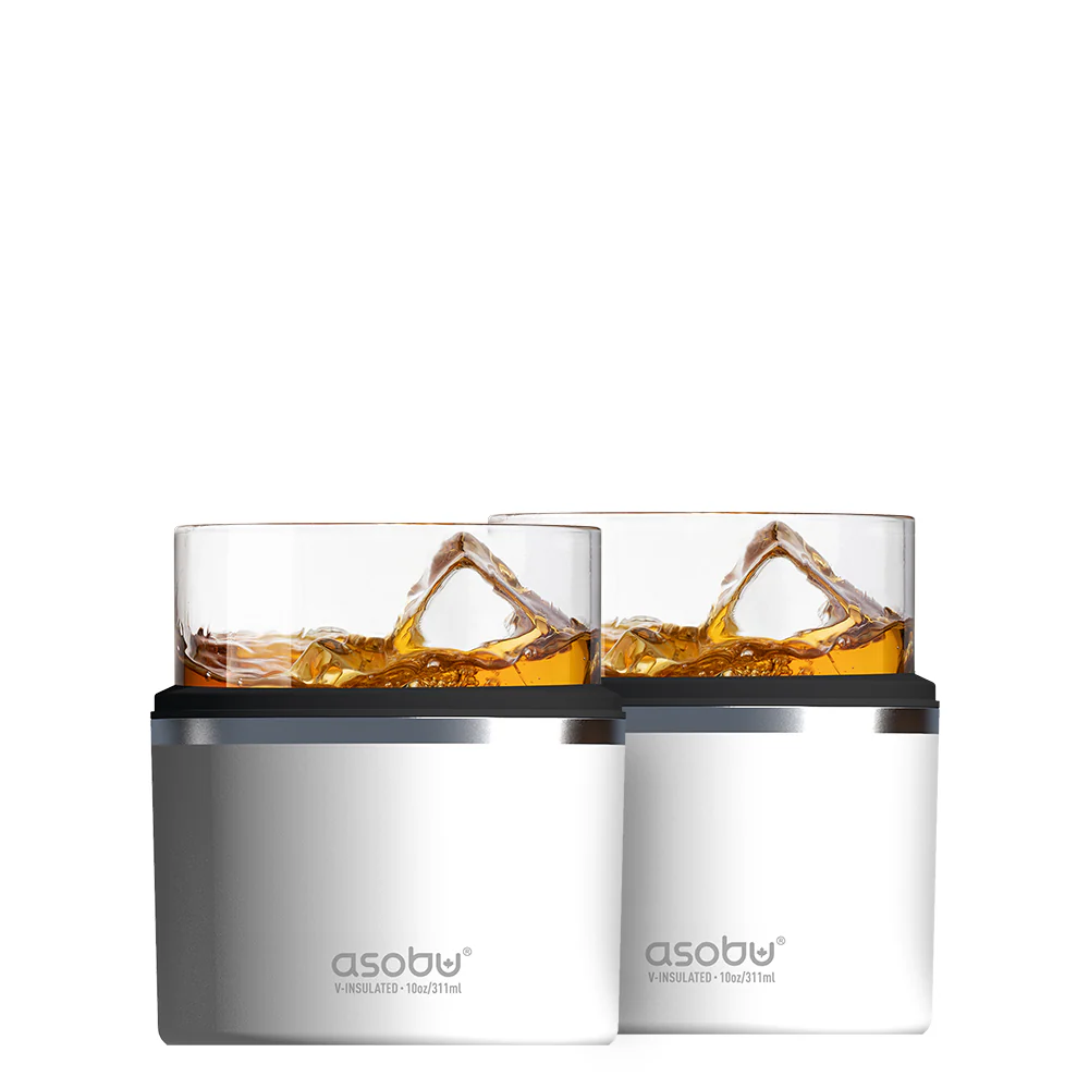 "On the Rocks" Whiskey Insulated Sleeve Set of 2 - Image 3