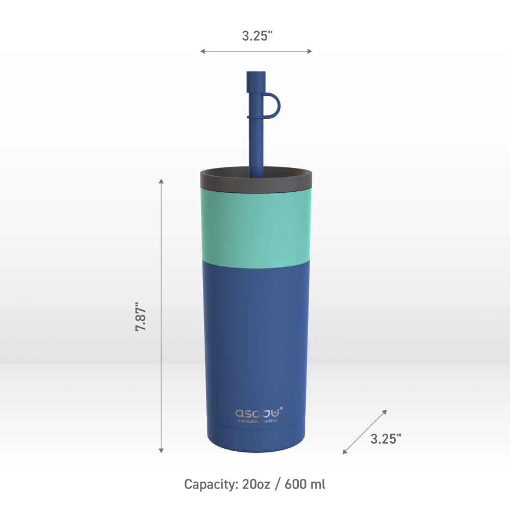 Pastel Blue Super Sippy Tumbler - Image 5