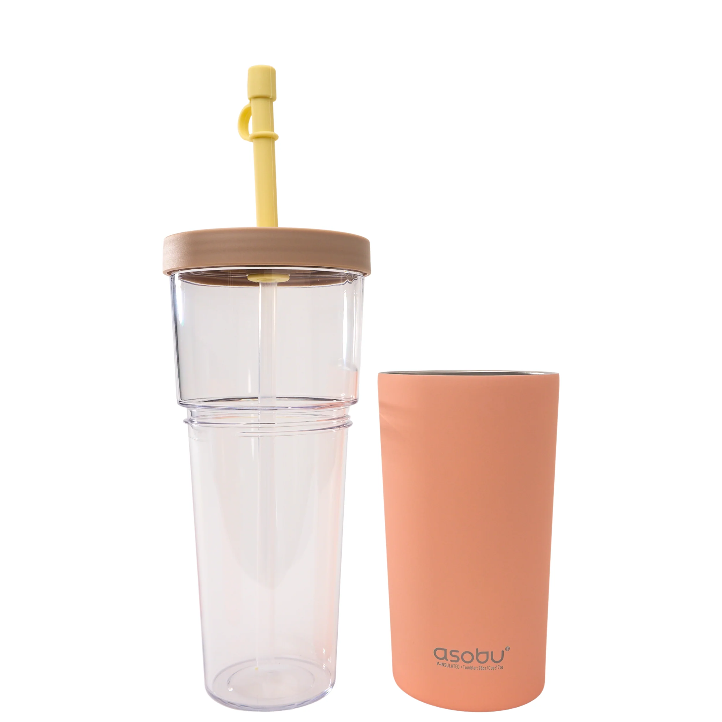 Pastel Peach Marina Tumbler - Image 3