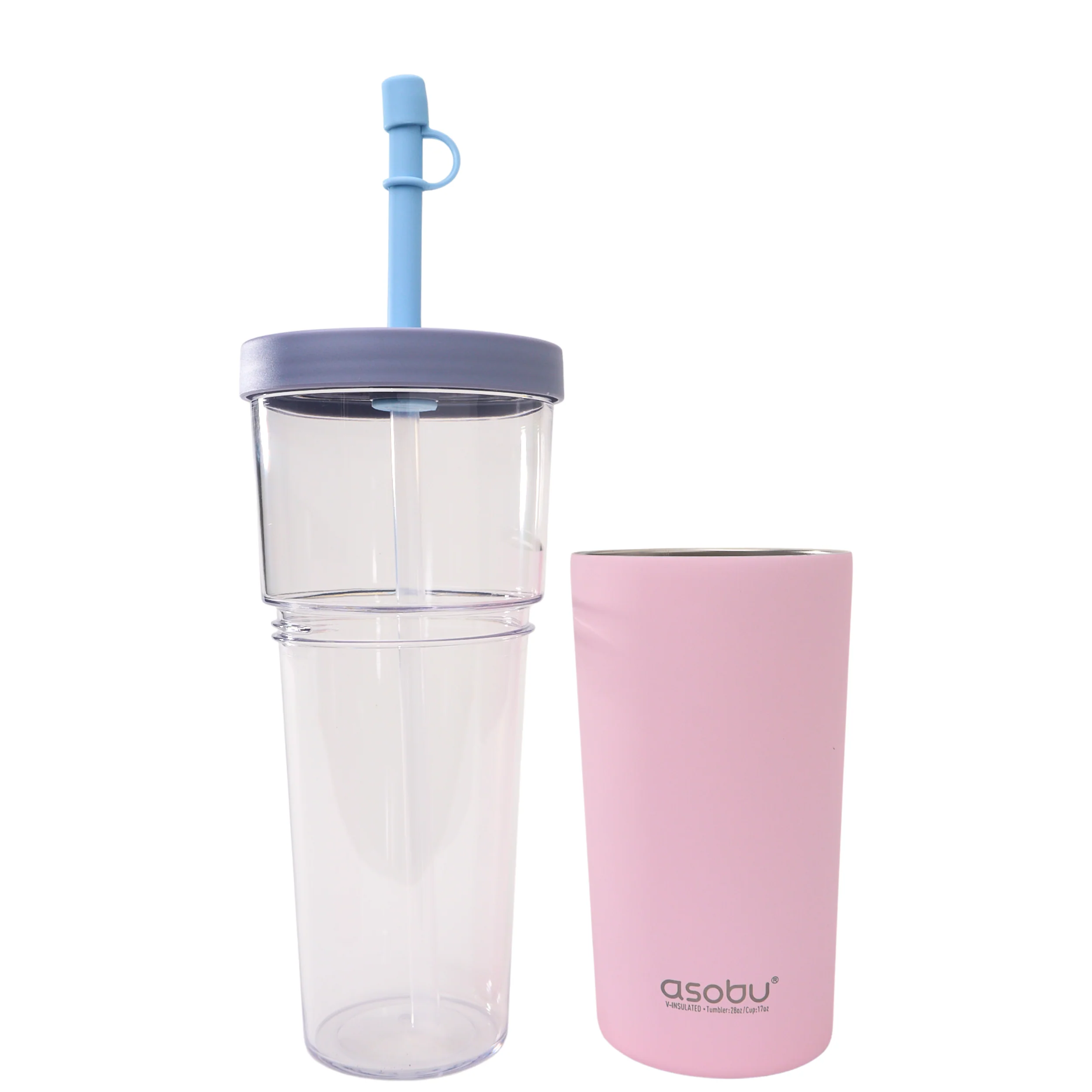 Pastel Pink Marina Tumbler - Image 3