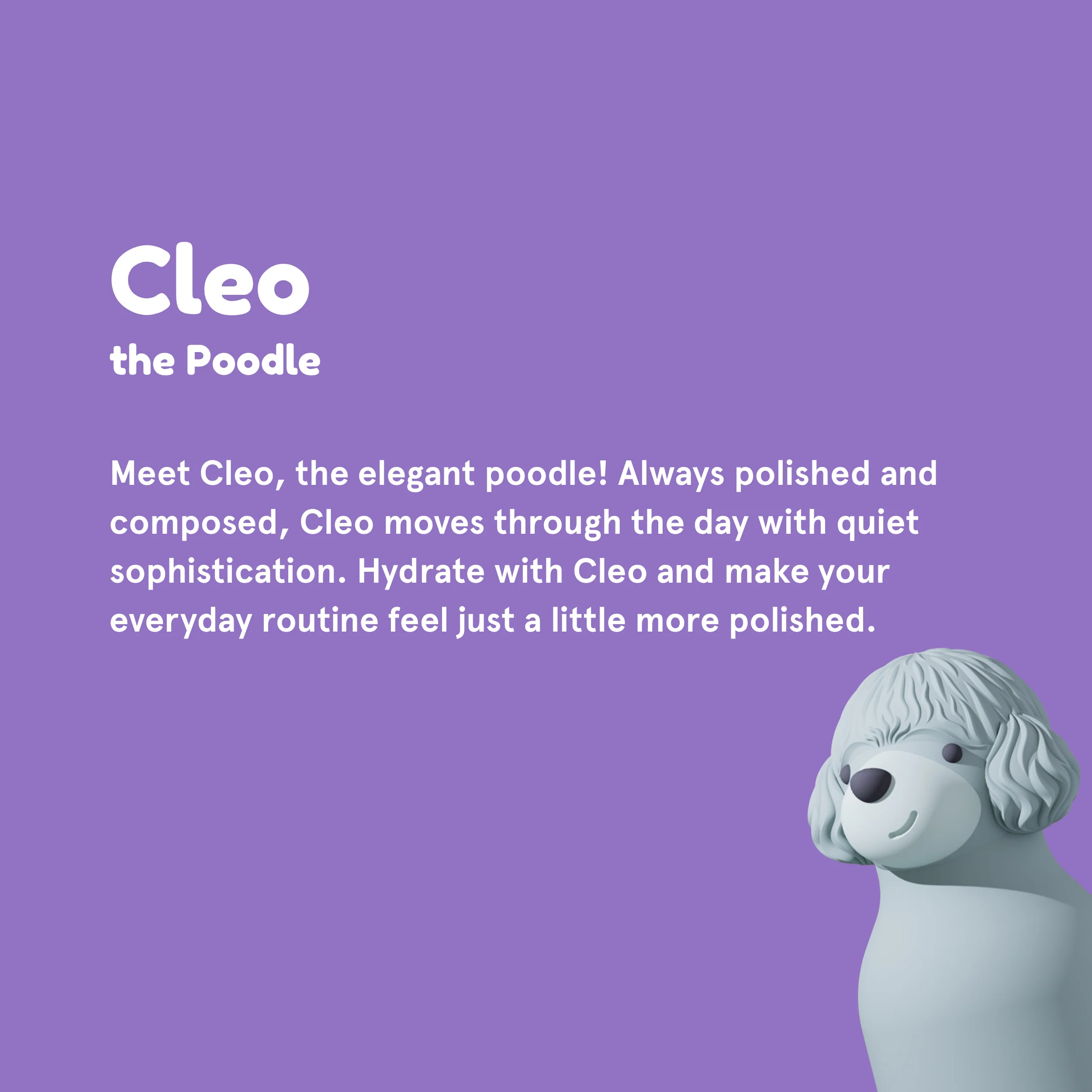 Poodle Bestie Bottle - Image 2