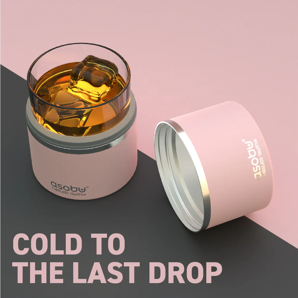 Powdered Pink Whiskey Insulated Sleeve - Image 2