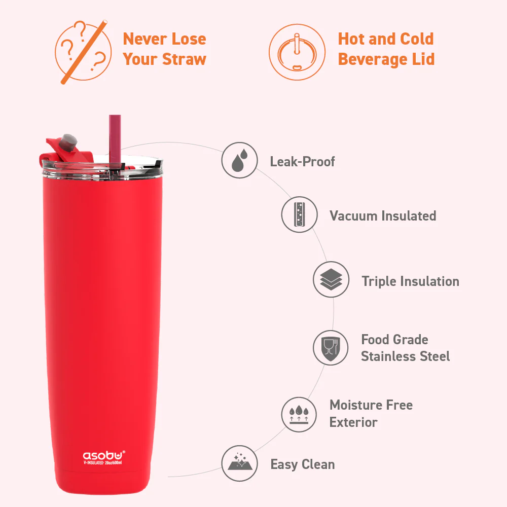 Red Aqualina Tumbler - Image 3