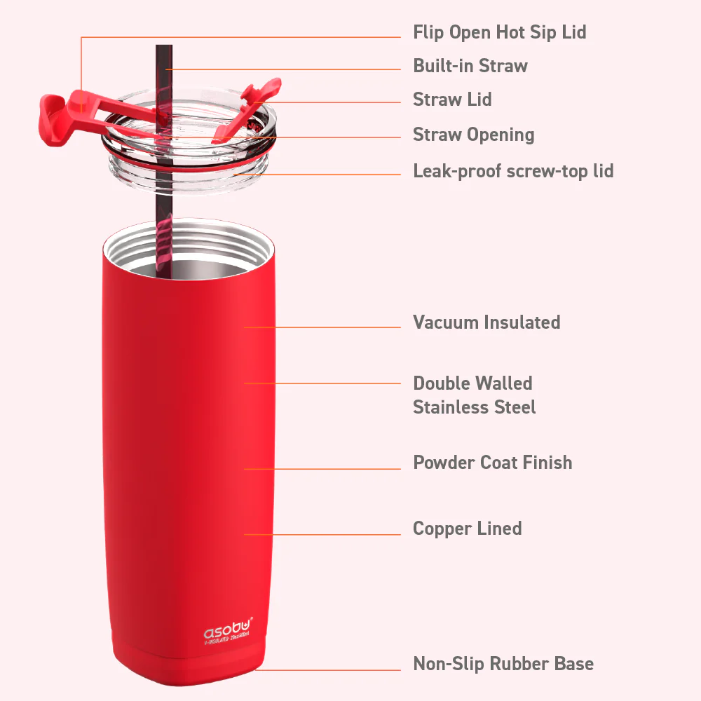 Red Aqualina Tumbler - Image 5