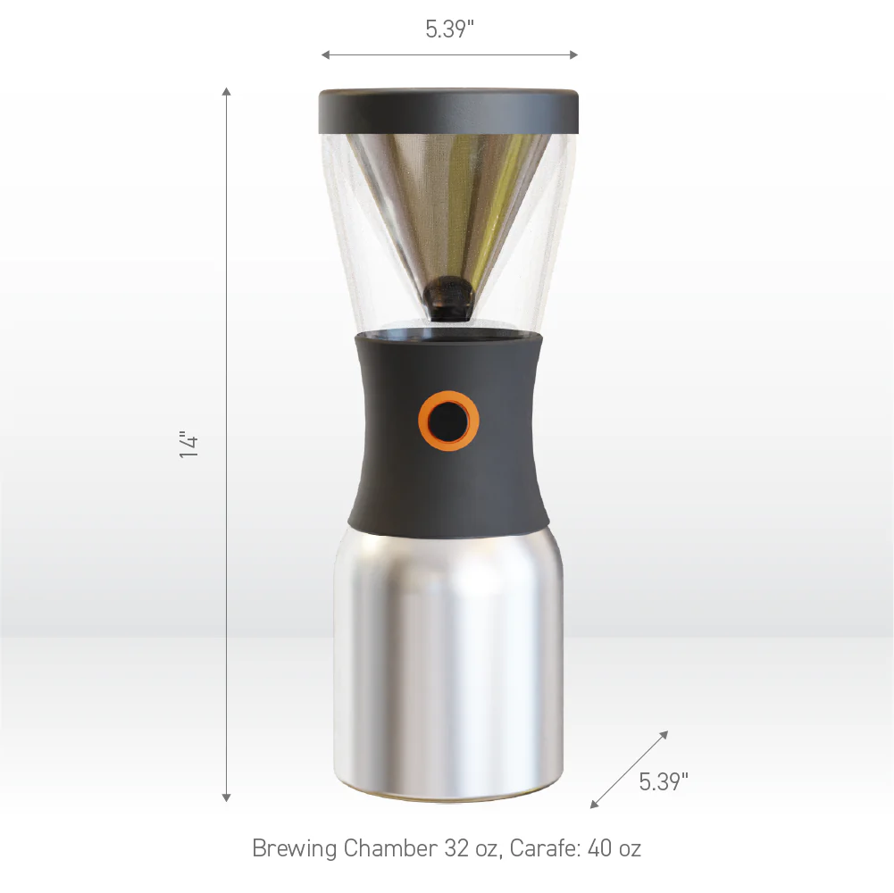 Silver Cold Brew Coffee Maker - Image 6