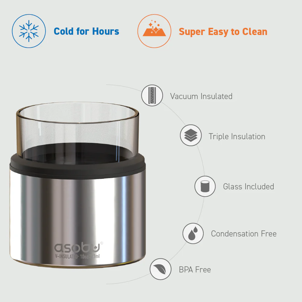 Silver Whiskey Insulated Sleeve - Image 3
