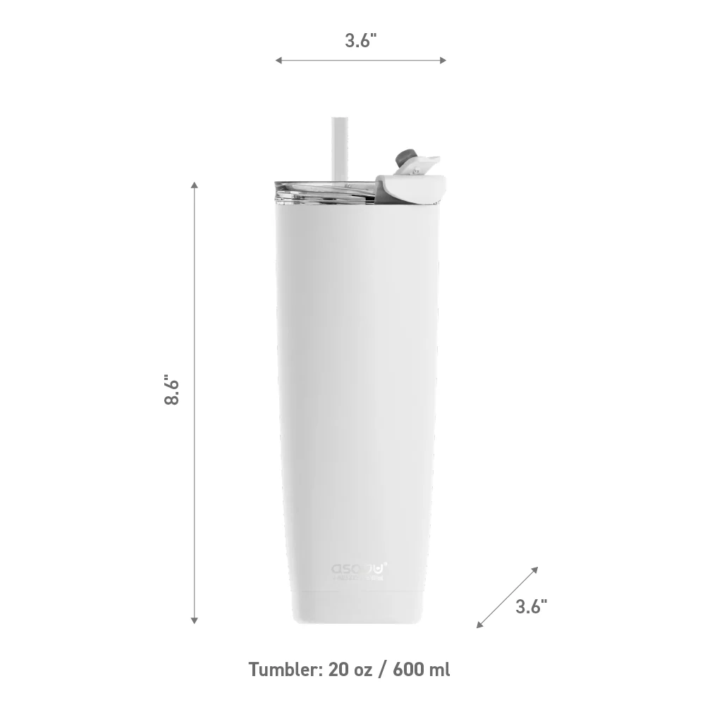 White Aqualina Tumbler - Image 6
