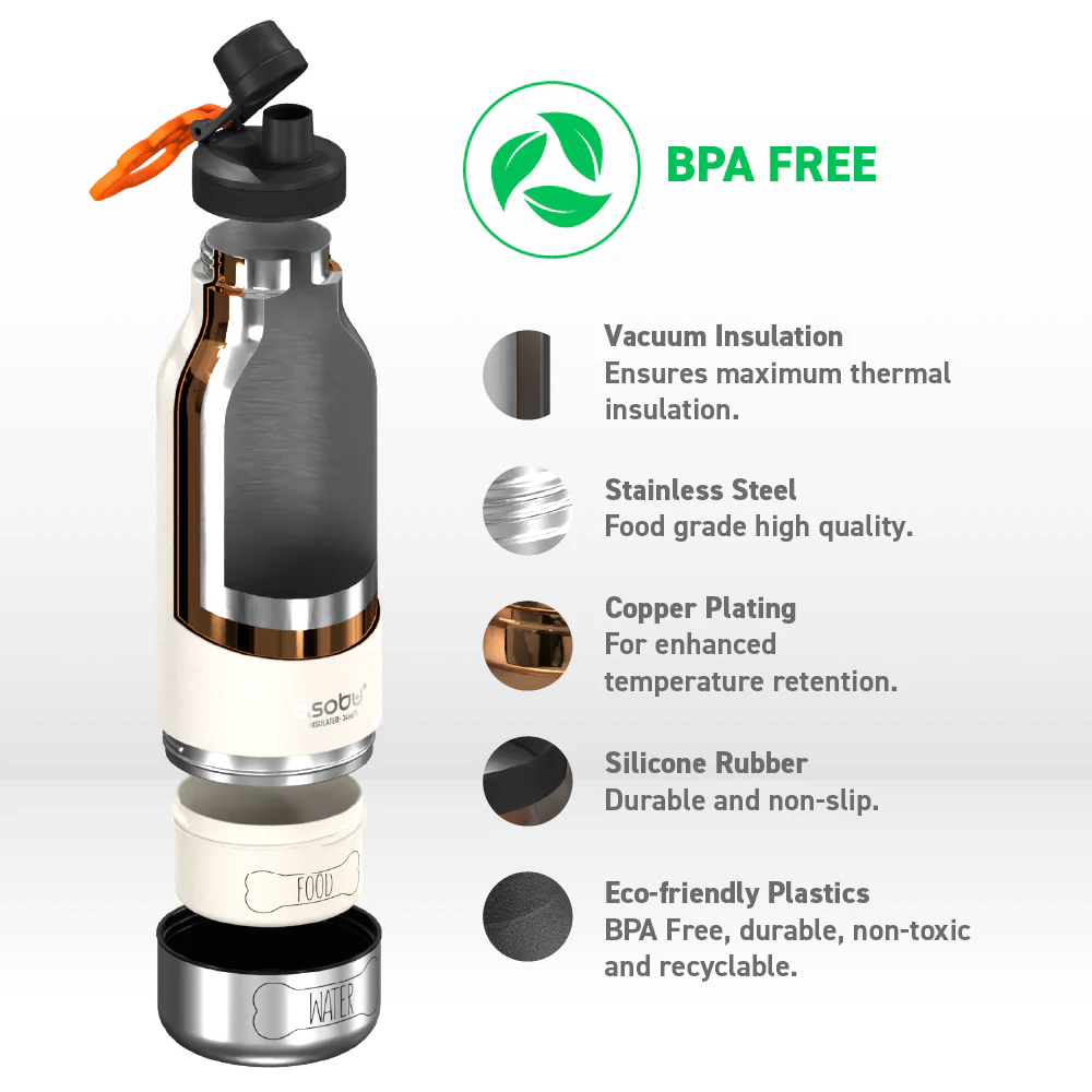 White Barky Bottle - Image 3