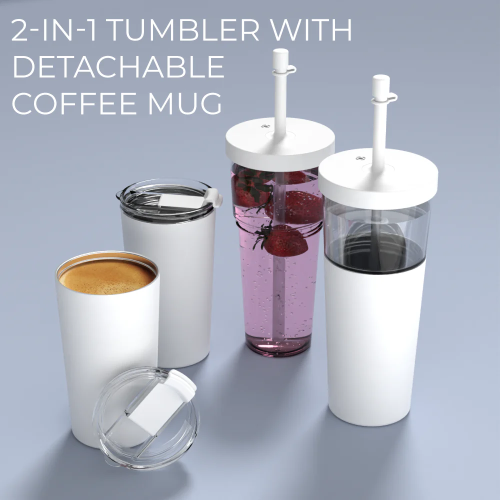 White Marina Tumbler - Image 3