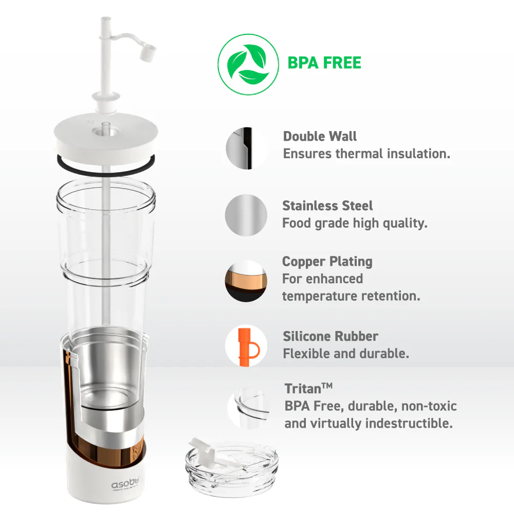 White Marina Tumbler - Image 5