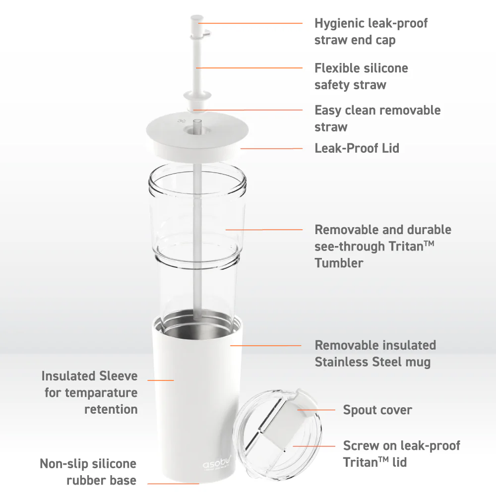 White Marina Tumbler - Image 6