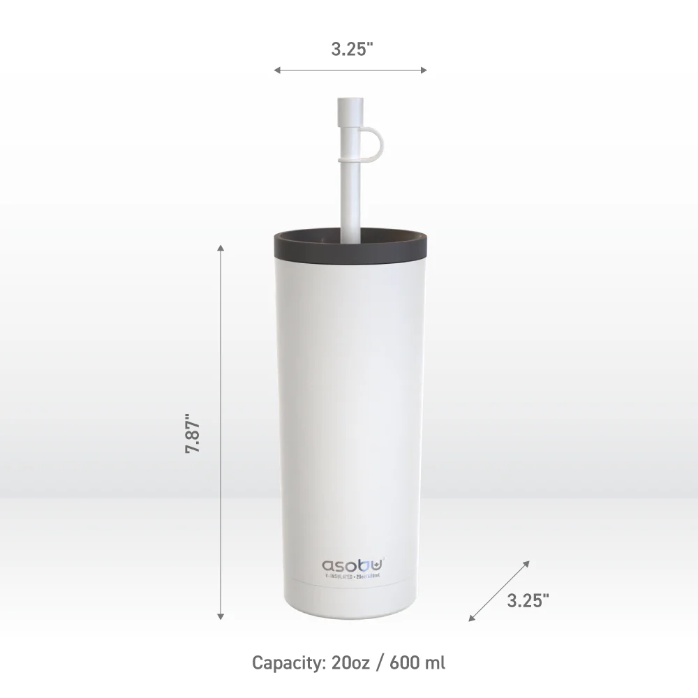 White Super Sippy Tumbler - Image 6