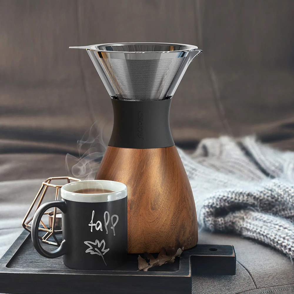 Wood Pour Over Coffee Maker - Image 6
